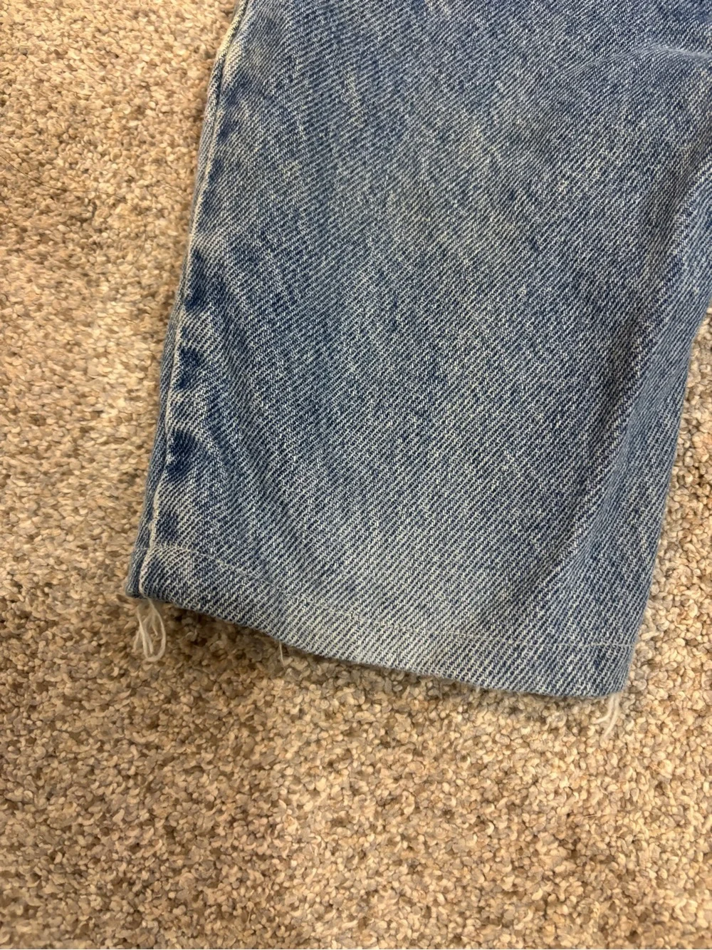 Vintage 2000’s Levi’s 505 boy’s jeans made into jorts  size 5 Y2K vintage Levi’s